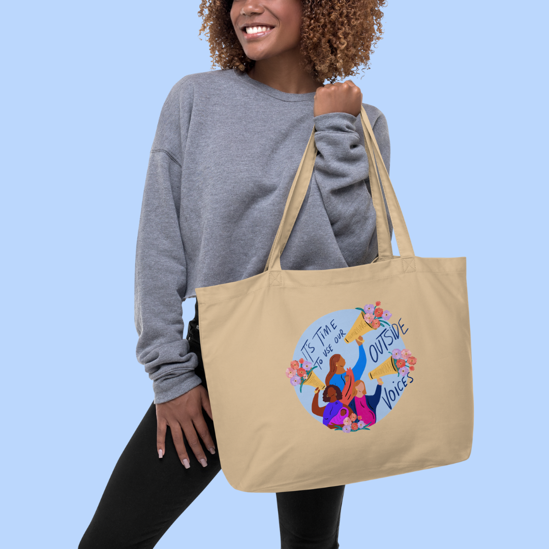 Outside Voices Tote Bag