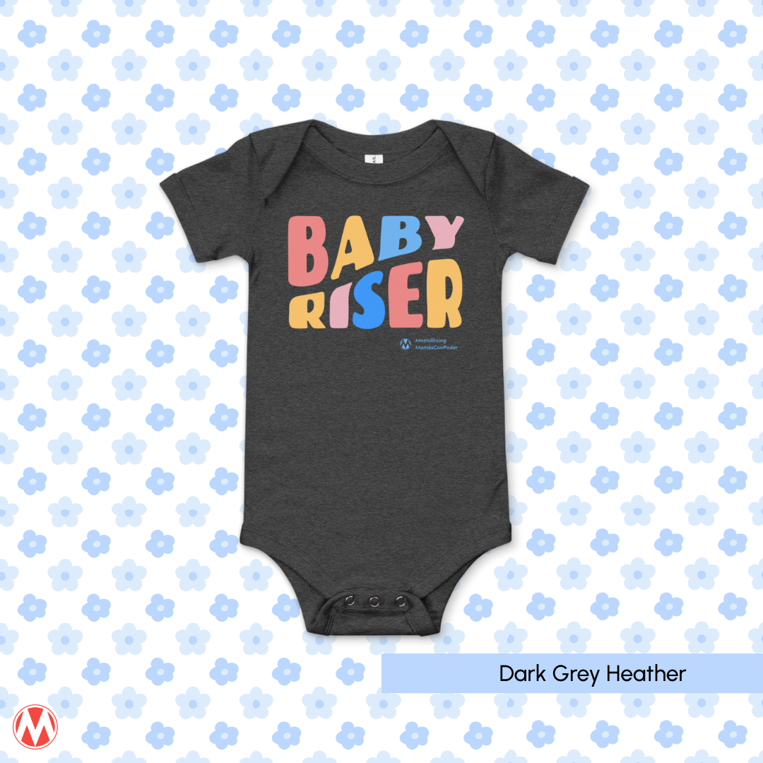 Baby Riser Bodysuit – MomsRising Merch