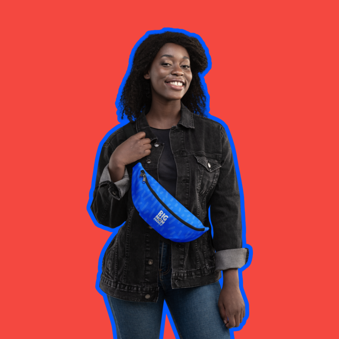 Fanny Pack - Blue – MomsRising Merch