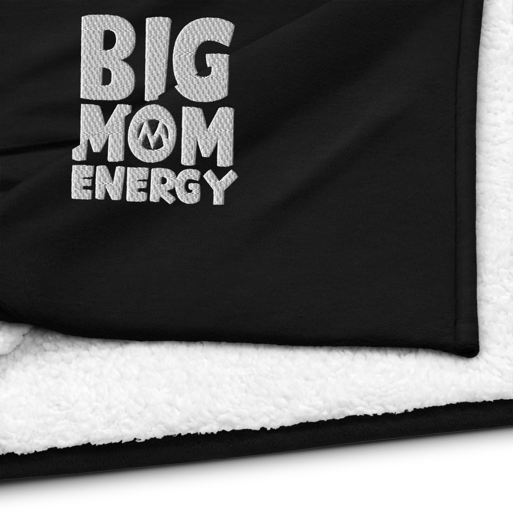 Big Mom Energy sherpa blanket